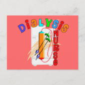 Carte Postale Cadeaux d'infirmière de dialyse (Devant)