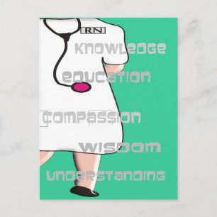 Carte Postale Cadeaux d'infirmières autorisées