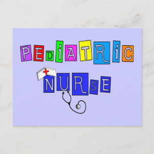 Carte Postale Cadeaux d'infirmières pédiatriques