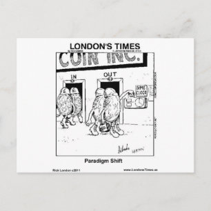 Carte Postale Cadeaux drôles de changement de paradigme Mugs T-s