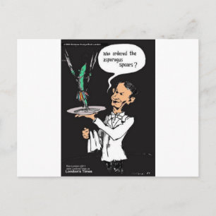Carte Postale Cadeaux drôles de tiges d'asperges T-shirts Mugs &