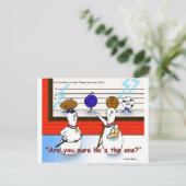 Carte Postale Cadeaux drôles et objets de collection Crimes de b (Debout devant)