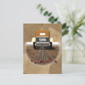 Carte Postale Cadeaux du 50e anniversaire du Mariage (Debout devant)