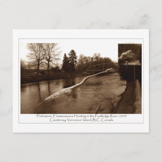 Carte Postale Cadeaux Elasmosaurus (Devant)