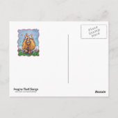 Carte Postale Cadeaux et Accessoires Chat Roux (Dos)