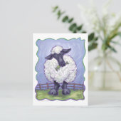 Carte Postale Cadeaux et Accessoires de Mouton (Debout devant)