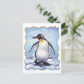 Carte Postale Cadeaux et accessoires de pingouin (Debout devant)