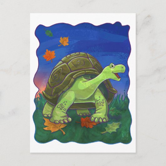Carte Postale Cadeaux et accessoires de tortue (Devant)