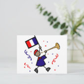 Carte Postale Cadeaux et T-shirts de la Fête de la Bastille (8) (Debout devant)