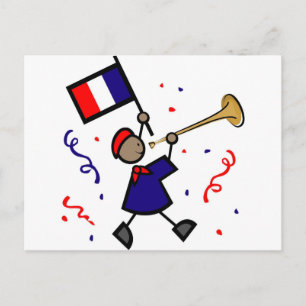 Carte Postale Cadeaux et T-shirts de la Fête de la Bastille (8)
