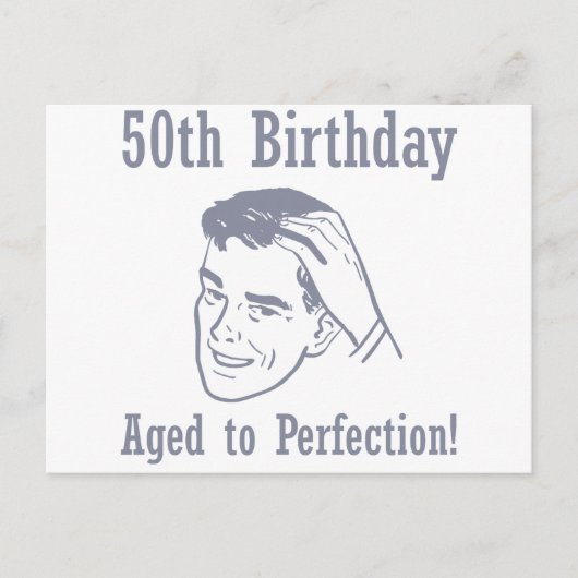 Carte Postale Cadeaux Hilarious 50e anniversaire (Devant)