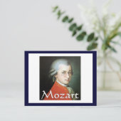 Carte Postale Cadeaux Mozart pour les mélomanes (Debout devant)