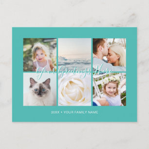 Carte Postale Cadeaux personnalisés 6 photos Universal Greetings