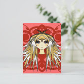 Carte Postale Cadeaux pour filles Anime (Debout devant)