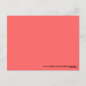 Carte Postale Cadeaux pour filles Anime (Dos)