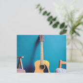 Carte Postale Cadeaux pour guitaristes (Debout devant)