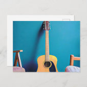 Carte Postale Cadeaux pour guitaristes (Devant / Derrière)