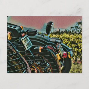 Carte Postale Cadeaux pour un motard