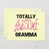 Carte Postale Cadeaux roses totalement impressionnants de (Devant / Derrière)