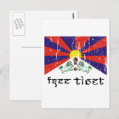 Carte Postale Cadeaux Tibet gratuits (Devant / Derrière)