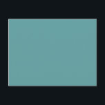 Carte Postale cadet couleur bleu<br><div class="desc">cadet couleur bleu 5F9EA0</div>