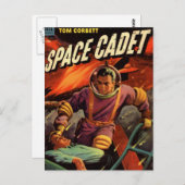 Carte Postale Cadet spatial (Devant / Derrière)