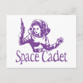 Carte Postale Cadet spatial violet (Devant)