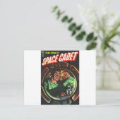 Carte Postale Cadets de l'espace en petite fusée (Debout devant)