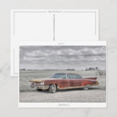 Carte Postale Cadillac ElDorado '60 (Devant / Derrière)