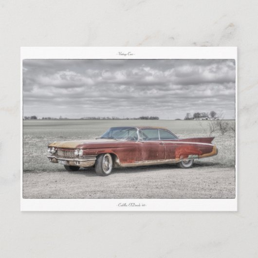 Carte Postale Cadillac ElDorado '60 (Devant)