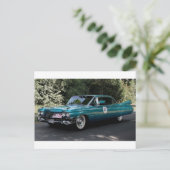 Carte Postale Cadillac, Série 62 Sedan 1959 (Debout devant)