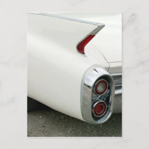 Carte Postale Cadillac Tail Fin and Taillights Postcard