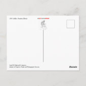 Carte Postale Cadillac Tail Fin and Taillights Postcard (Dos)