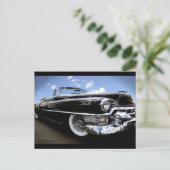 Carte Postale Cadillac vintage 1950 "Rag Top" (Debout devant)