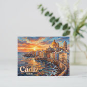 Carte Postale Cadix Espagne (Debout devant)