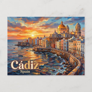 Carte Postale Cadix Espagne