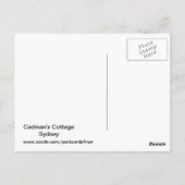 Carte Postale Cadman's Cottage, Sydney (Dos)