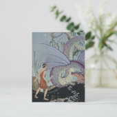 Carte Postale Cadmus et le dragon (Debout devant)