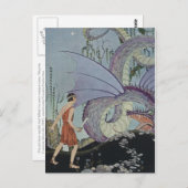Carte Postale Cadmus et le dragon (Devant / Derrière)
