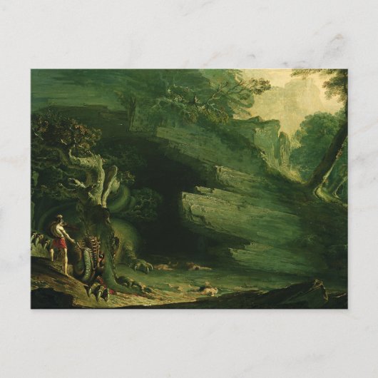 Carte Postale Cadmus et le dragon (Devant)