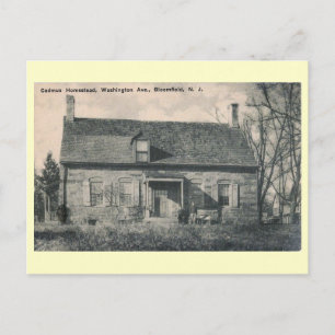 Carte Postale Cadmus House, Bloomfield, New Jersey Vintage