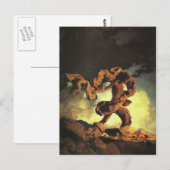 Carte Postale Cadmus semant les dents du dragon, Maxfield Parris (Devant / Derrière)