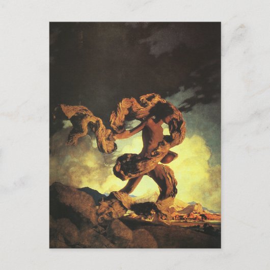 Carte Postale Cadmus semant les dents du dragon, Maxfield Parris (Devant)