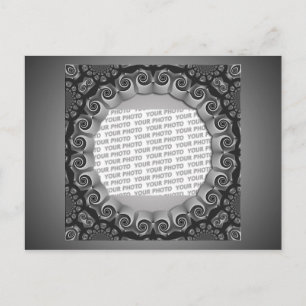 Carte Postale Cadre Abstrait ART GEO 1 + votre photo