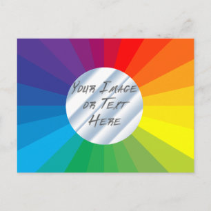 Carte Postale Cadre circulaire personnalisable : Collection de s