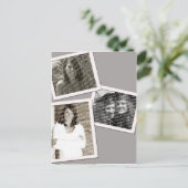 Carte Postale Cadre de photo du diplômé 3 (Debout devant)