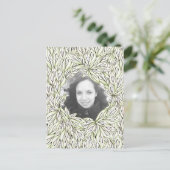 Carte Postale Cadre feuille (Debout devant)