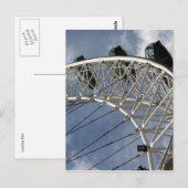 Carte Postale cadre oeil london (Devant / Derrière)