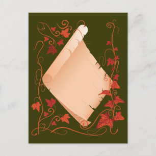 Carte Postale cadre victorien