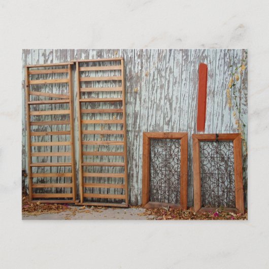 Carte Postale Cadres contre mur (Devant)